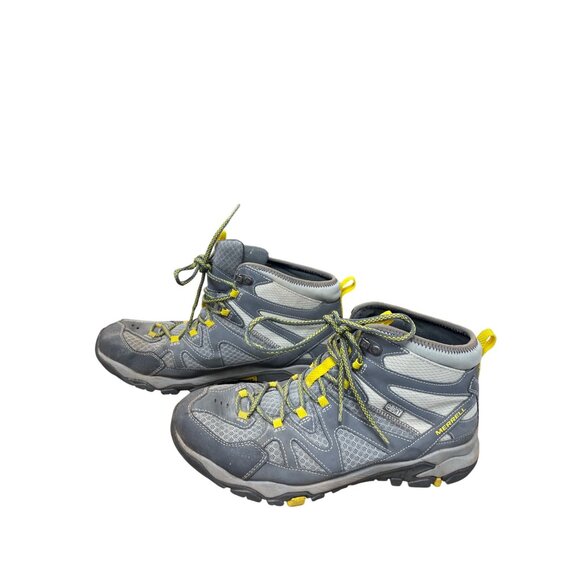 Merrell Select Dry Mens Leather Mesh Waterproof Hike ankle boots Sz 11 SKU 9512 main image 5